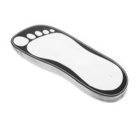 Toyvian 25 Paires Coussinets de Bronzage Pieds Poignées de Bronzage Pieds Blancs Carton Noir et Blanc pour Spray Tanning et Salon Jetables Antidérapants Autocollants Anti-uv