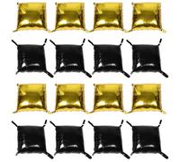 Toyvian 25 Pièces Ballons Décoratifs Carrés en Aluminium Double Face Structure à Sangle, Légers et Réutilisables pour Décoration de Fête D'anniversaire ou Shower