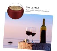 Toyvian 25 pièces Capsules Thermorétractables pour Bouteilles de Vin Film de Scellement Flexible Cache-Capsule avec Languette Déchirable Maintien Étanche pour Conservation du Vin