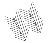 Toyvian 25 pièces Ressorts de Remplacement pour Sécateurs V-Shape Acier Inoxydable Ressorts Durables pour Outils de Jardinage Faciles à Installer Accessoires pour Cisaille