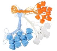 Toyvian 25pièces Boîte à Dents Forme De Dent Pour Organisateur De Souvenirs Couleurs Aléatoires