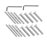 Toyvian 2ensembles Clé à Molette Double et Kit de Réparation pour Poteau à Chat avec Boulons Filetés et Vis de Rechange pour Entretien