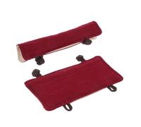 Toyvian 2pcs Couvercle Anti-brûlure pour Poignée de Théière et Casserole en Tissu Élégant, Protection Thermique et Antidérapante pour Usage Quotidien Cuisine