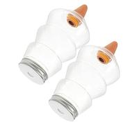 Toyvian 2pièces Arroseur Automatique pour Plantes Succulentes Dispositif Arrosage pour Jardins Intérieurs Et Extérieurs Inserts Transparents Lot