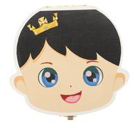 Toyvian 2pièces Boîte à Dents De Lait Conteneur De Souvenirs Pour Premières Dents De Édition Spéciale Pour Garçons Rangement Pratique Et Pour Souvenirs Enfance