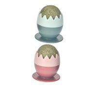 Toyvian 2pièces Boule Herbe à Chat Autocollante pour Chaton Jouet Interactif De Jeu pour Chat