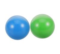 Toyvian 2pièces Boules Bois pour Jeux De Croquet Extérieur pour Travaux Manuels Et Activités De Jardin
