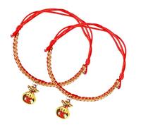 Toyvian 2pièces Collier pour Chat Tissé Ajustable avec Clochette Collier Décoratif pour Chaton Lot pour Chat