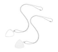 Toyvian 2pièces Collier pour Médiateurs de Guitare avec Pendentif Étui de Rangement Suspendu pour Médiators Protection Compacte pour Accessoires de Guitare
