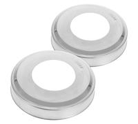 Toyvian 2pièces Couvercles Décoratifs pour Rampe Échelle De Piscine Creusée Lot de Couverture Robuste pour Main Courante Adaptation pour Piscines Enterrées Et Spa Amélioration Stabilité