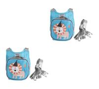 Toyvian 2pièces De Sécurité Pour Garçon Fille Avec Lien Poignet Réfléchissant Laisse Anti-perte Pour Garçons Et Filles Pour Sorties Supermarché Lieux Bondés