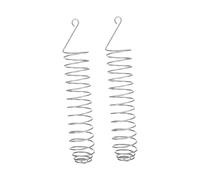 Toyvian 2Pièces Dispositif Alimentation pour Écureuils Acier Inoxydable Lot de Mangeoires Extérieures pour Oiseaux et Rongeurs Durable et Facile à Nettoyer