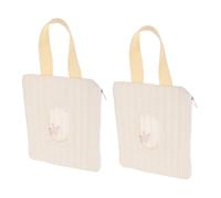 Toyvian 2pièces Distributeur De Lingettes Humides Réutilisable Étui Portable Pour à Couches Voyage Salle De Bain Et Crèche Compatible Avec Lingettes Sèches Et Humides