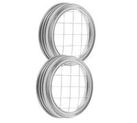 Toyvian 2pièces Fleurs pour Bocaux Mason Insert pour Couvercle De Bocal Organisateur De Fleurs pour Conserves