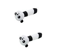 Toyvian 2pièces Hochets Animaux Panda Jouet De Préhension Musical Pour Nourrissons Éveil Sensoriel Et Coordination Motrice Pour Anniversaire Et De Naissance