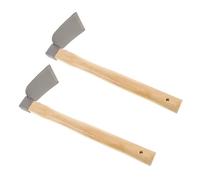 Toyvian 2pièces Houe De Jardinage à Main Outil De Désherbage pour Ameublir Sol Planter Et Tonte Lot de Petites Houes De Jardin