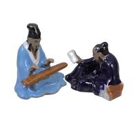 Toyvian 2pièces Lot de Ornements Céramique Absorbante Décorations Délicates pour Aquarium Et Pots De Plantes Succulentes Décoration Créative pour Maison Et Jardin