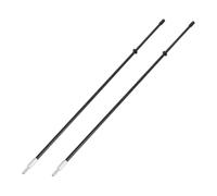 Toyvian 2pièces Mât De Drapeau pour Toit De Voiture Support De Drapeau Automatique pour Course Et Publicité Facile à Installer Transporter