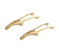 Toyvian 2pièces Pince Barbecue Inox Résistante Chaleur Pinces Multifonctions pour Steak et Grillades Extérieures Lot Ergonomiques pour Barbecue Pique- et Réceptions