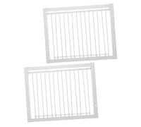 Toyvian 2pièces Porte De Cage à Pigeons Fer Porte pour Pigeonnier Entrée pour Cage à Oiseaux De Grenier pour Pigeons Fournitures pour