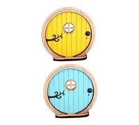 Toyvian 2pièces Porte De Fée Petite Décoration De Maison Miniature Lot de Portes De Jardin Féérique