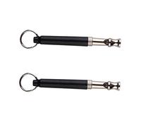 Toyvian 2Pièces Sifflet Ultrasonique pour Lot de Sifflets Entraînement à Puissant Accessoire pour Stopper Aboiements Couleur