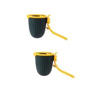 Toyvian 2pièces Support De Bouteille Pour Porte-gobelet Pour Poussette Vélos Et De Shopping Étagère Et Silencieux Accessoire Pratique Pour Parents