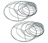 Toyvian 2pièces Support Spiralé Extensible pour Tomates Et Légumes Cage De Tuteur pour Plantes Grimpantes Treillis De Jardin pour Culture Potagère
