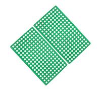 Toyvian 2pièces Tapis De Cage Plastique pour Matelas De pour Cage à Fils pour Chinchillas Et Écureuils Dimensions
