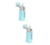 Toyvian 2pièces Urinal Portable Pour Garçon Fille Urinoir Légers Et Pratiques Pour Camping Et Voyages Design Adorable Et Étanche Pour Garçons Extérieur Contenant Urinaire Urgence