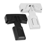 Toyvian 2pièces Verrous De Sécurité Pour Verrous Adhésifs Pour Meubles Et Placards Protection Les Risques Domestiques Installation Facile Et Design Élégant