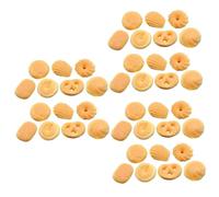 Toyvian 3 Ensembles Modèle De Maison De Poupée Cookies De Jeu De Rôle Mini-Nourriture Biscuits De Maison De Poupée Modèle De Cookies Petit Mini-Choses Mini-Alimentaire Résine 14 Pièces * 3