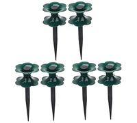 Toyvian 3 Ensembles Support De Tuyau Arrosage De Jardin Lot de Guide Robuste Et Durable pour Pelouse Protection Directionnelle Dommages pour Et 2 Pièces * 3