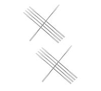 Toyvian 3 Ensembles Tiges De Mélange Acier Inoxydable Lot de Spatules pour Maquillage Nail Art Et Mélange De Cosmétiques Outils Polyvalents pour 5 Pièces * 3