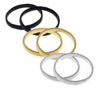 Toyvian 3 paires Bracelet Homme Inoxydable Élastique Antidérapant Lot Manchettes Métalliques pour Chemises Brassards de Chemise Confortables et Durables Accessoires Pratiques pour Manches