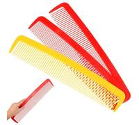 Toyvian 3 Peignes Géants Amusants - Peigne À Dents Larges Amusant Accessoire De Peigne Géant Farce Grand Énorme Pour Costume Carnaval Fête Halloween