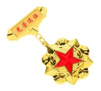 Toyvian 3 Pièces Badge En Métal Épinglette Du Jour Du Souvenir Broche Insigne Broche Insigne De Rassemblement De Soldat Insigne Commémoratif Broches De Prix Insigne De Récompense Alliage