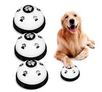 Toyvian 3 Pièces Cloches Entraînement pour Animaux Sonnettes pour Apprentissage Propreté Appel pour Chiens et pour Signalisation Porte