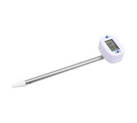 Toyvian 3 Pièces Détecteur de température et d'humidité mètre Outil de Mesure du Sol Outil d'analyse de Sol Moniteur d'eau du Sol Acier Inoxydable Blanche