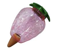 Toyvian 3 Pièces Dispositif d'arrosage Automatique Rose système d'irrigation pour bulbes en Plastique Auto-arrosé Dispositif d'arrosage de Fleurs en Forme de Fraise