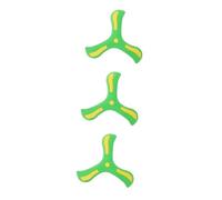 Toyvian 3 Pièces Disque Volant Interactif pour Garçon Fille de Plein Air Mousse Verte pour Jeux Extérieurs Famille et Entre