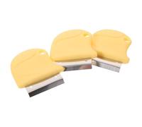 Toyvian 3 Pièces Éplucheur Multifonction with Manche Ergonomique Acier Inoxydable Outil Pratique pour Cuisine Maison pour Gingembre et Pommes de Terre