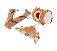 Toyvian 3 Pièces Jouets Peluche pour Hamster Hamac Suspendu et Balançoire pour Cage Accessoires Récréatifs pour Petits Animaux
