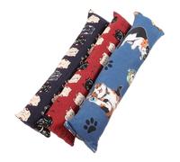 Toyvian 3 Pièces Kit Jouets Chaton Catnip Coussinets à Mâcher Interactifs Jouets Stimulants pour Dintérieur Dentaire et Attrayant Motifs Aléatoires
