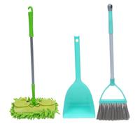 Toyvian 3 pièces Kit Nettoyage Jouets Garçon Fille avec Balai Détachable et Pelle Mini Ensemble Ménage Ludique pour Filles et Garçons Aide Au Rangement Sécurisé et Facile