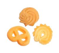 Toyvian 3 Pièces Modèle De Biscuit Décoratif Jouet Factice De Biscuit pour Jouer Maison Décoration Simulée