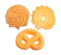 Toyvian 3 Pièces Modèle De Biscuit Factice Jouet De Biscuit pour Jouer Maison Simulée Lot de Accessoires De Boutique