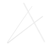 Toyvian 3 Pièces Moulures Bois pour Meubles Miniatures Décoration Polyvalente pour Maison de Poupée Plinthes et Ornements Faciles à Peindre Accessoires Au Style Intérieur