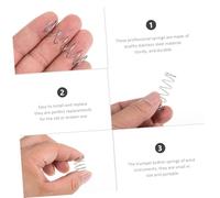 Toyvian 3 pièces Ressorts Boutons Trompette Durables Remplacement Accessoires Pistons Cornet Piston