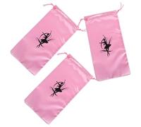 Toyvian 3 pièces Sac à Chaussures de Danse Ballet Fille Pochon Cordon pour Rangement Ballet Sac de Sport Polyvalent pour Entraînement et Voyage